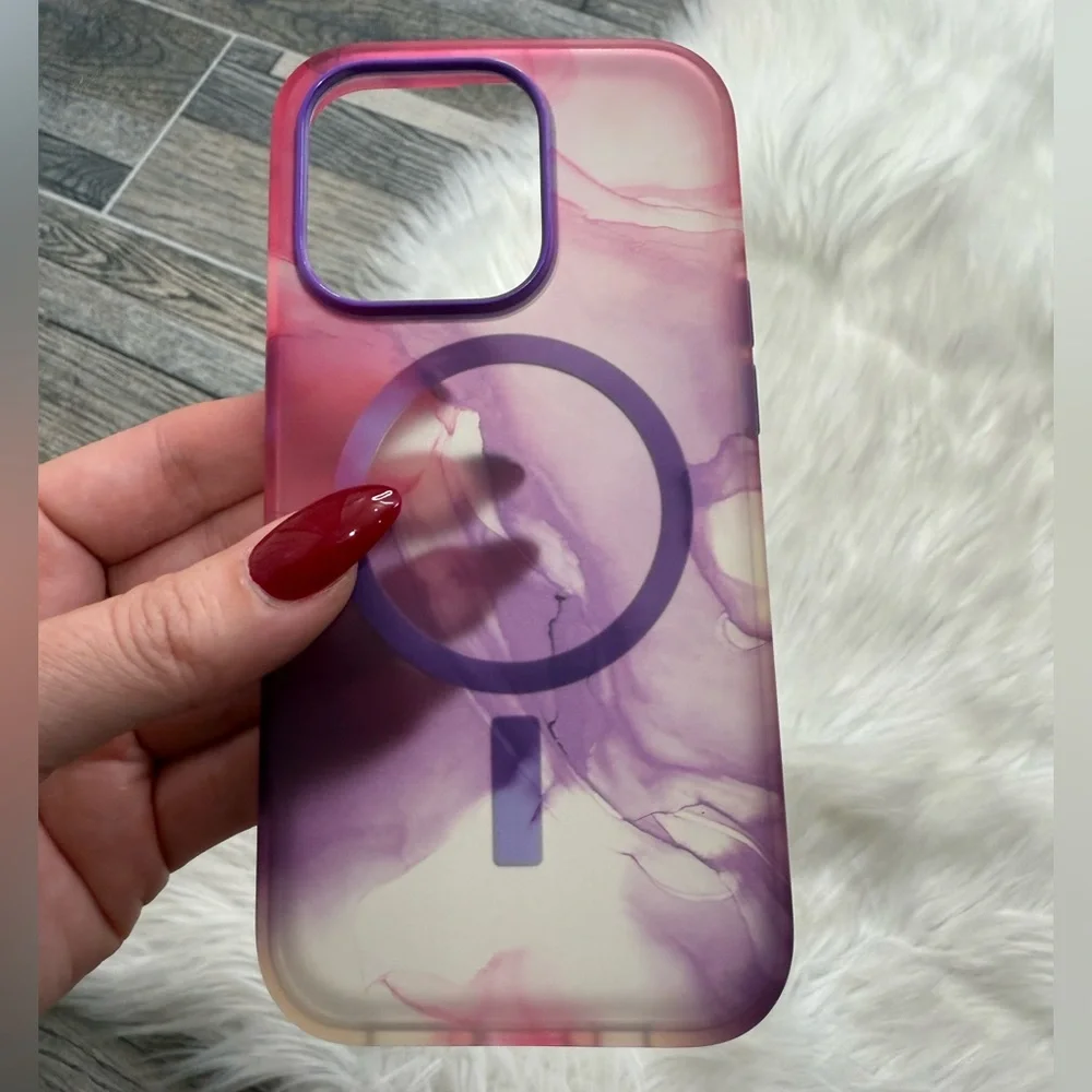 OtterBox Figura Series Case with MagSafe for iPhone 14 Pro Agrias Purple